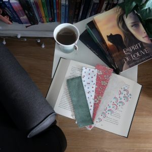 Marque-page en tissu