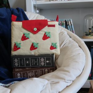 Pochette à livre/liseuse personnalisée