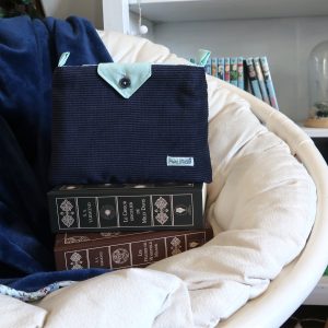 Pochette à livre - petit format/liseuse 8"