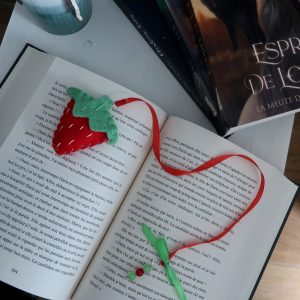 Marque-page Fraise