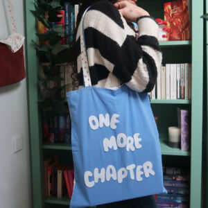 Totebag "one more chapter"