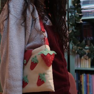 Porte-clé fraise